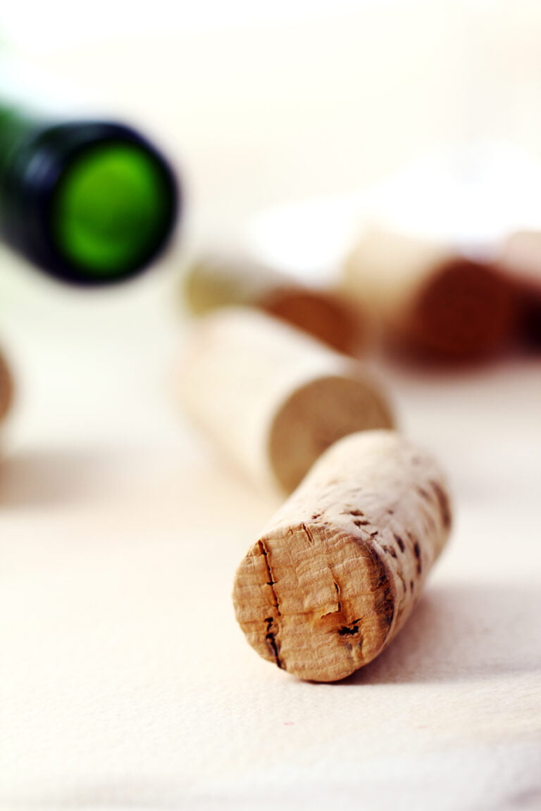 wine corks on the table