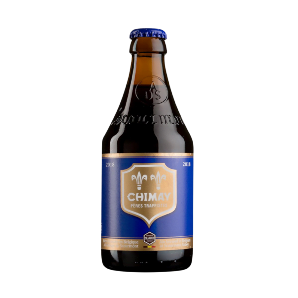cerveza chimay azul botella