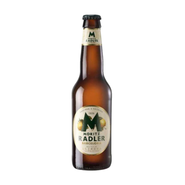 cerveza moritz radler botella 33cl