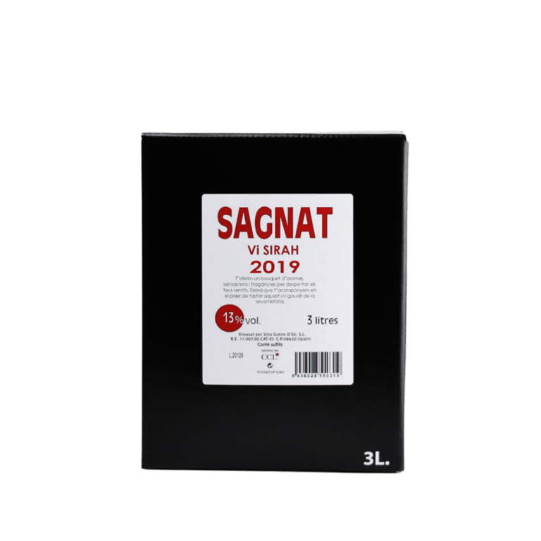 vino sagnat bag in box 3lt
