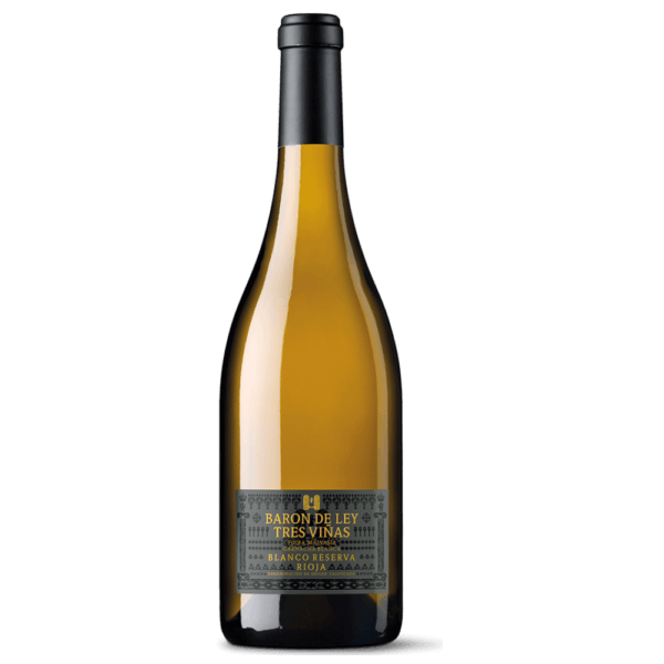 vino baron de ley 3viÑas blanco