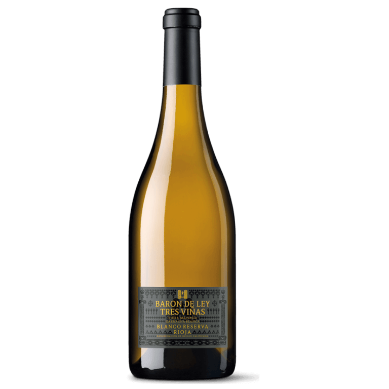 vino baron de ley 3viÑas blanco