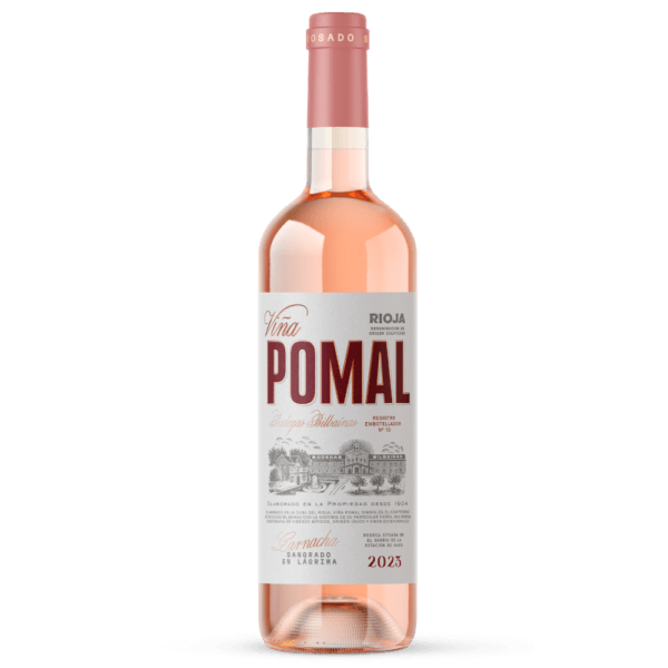 vino viÑa pomal rosado