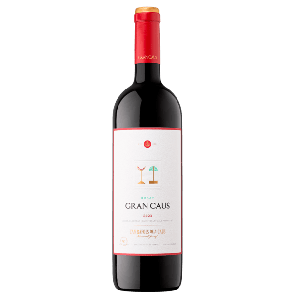 vino gran caus rosado