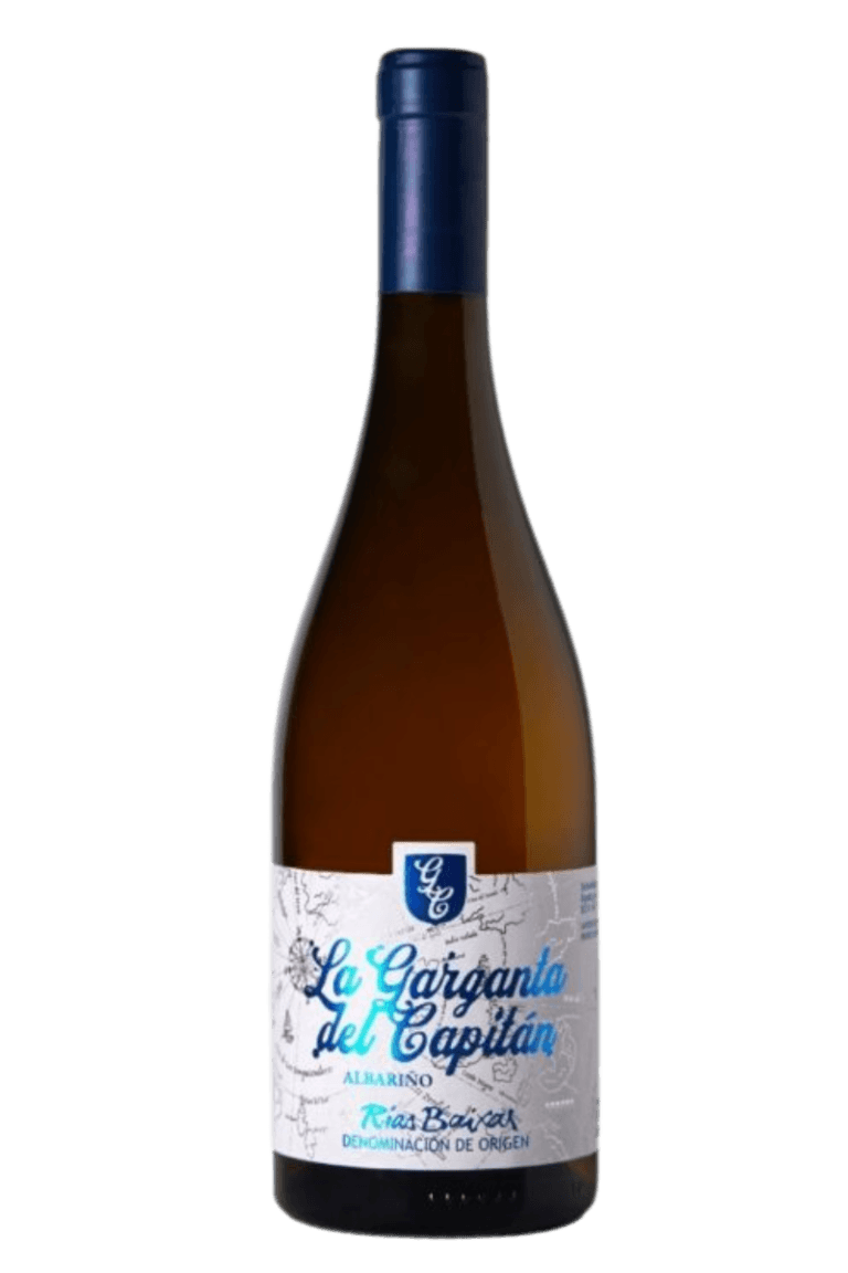 vino garganta del capitan alb blanc