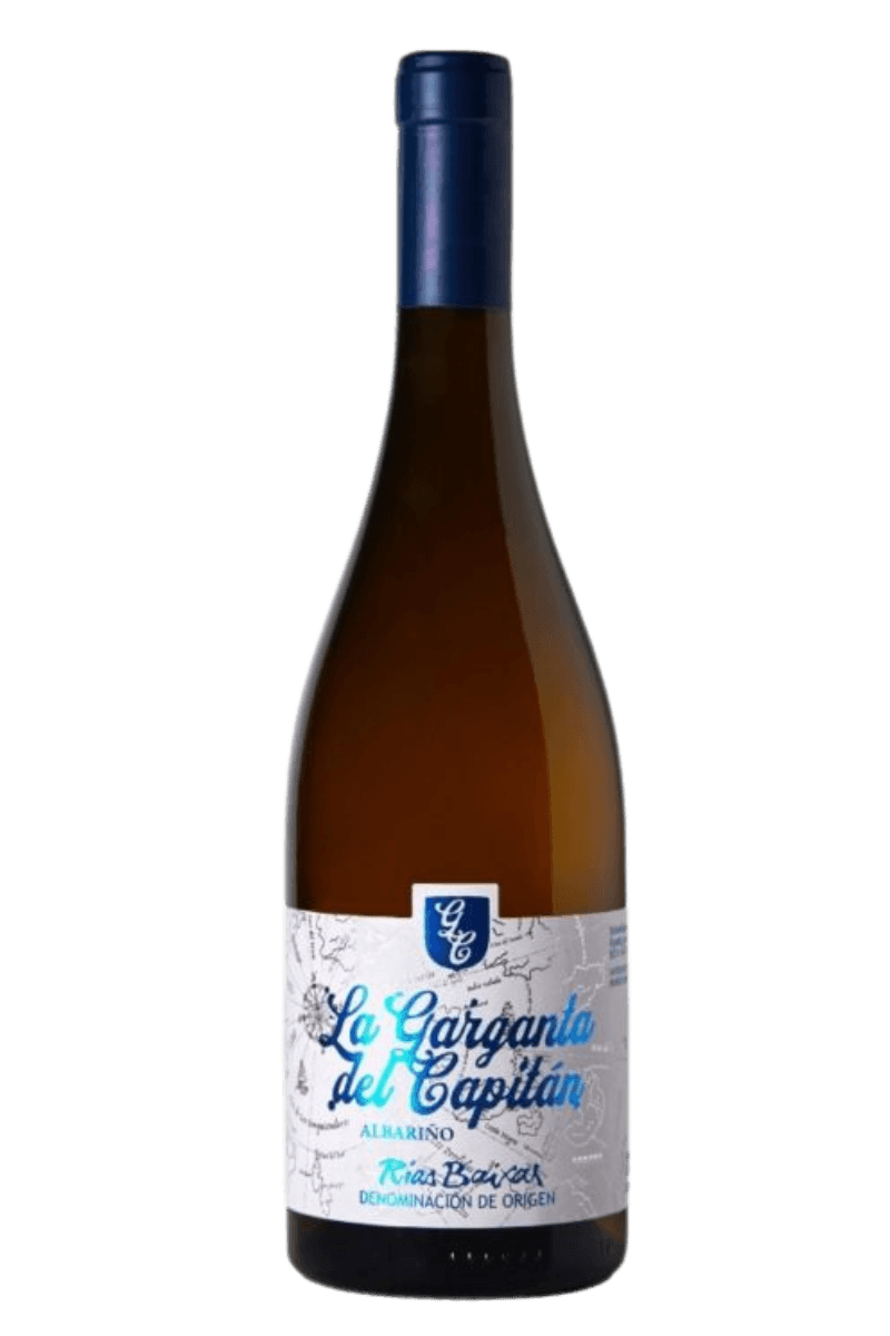 vino garganta del capitan alb blanc