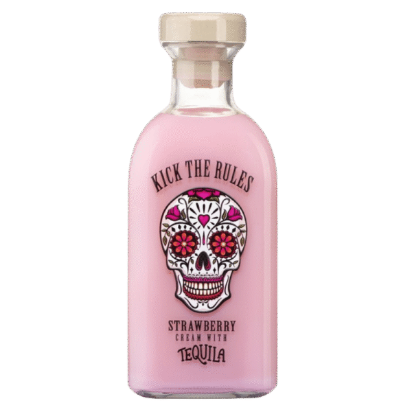 crema de tequila kick the rules fresa