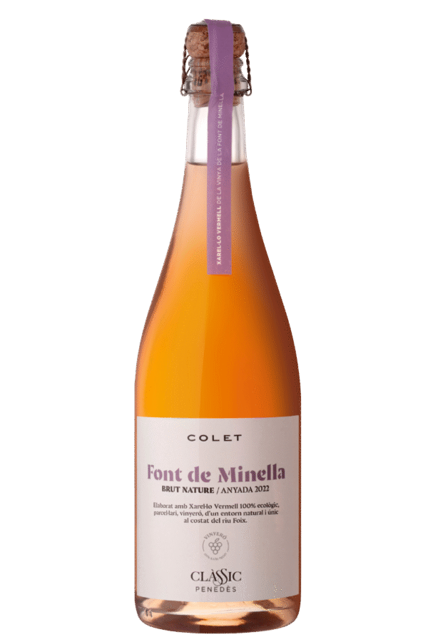 espumoso font de minella reserva rosado