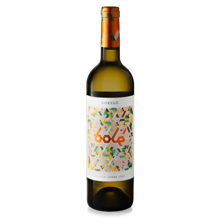 vino borsao bole blanco sobre lÍas