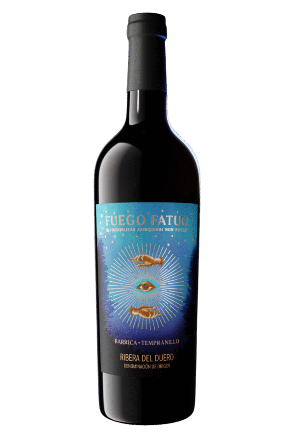 vino fuego fatuo roble
