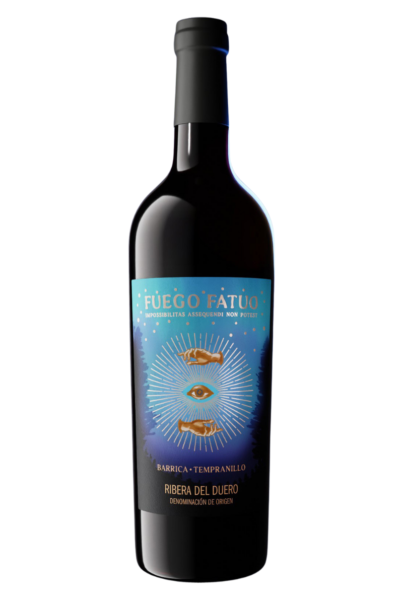 vino fuego fatuo roble