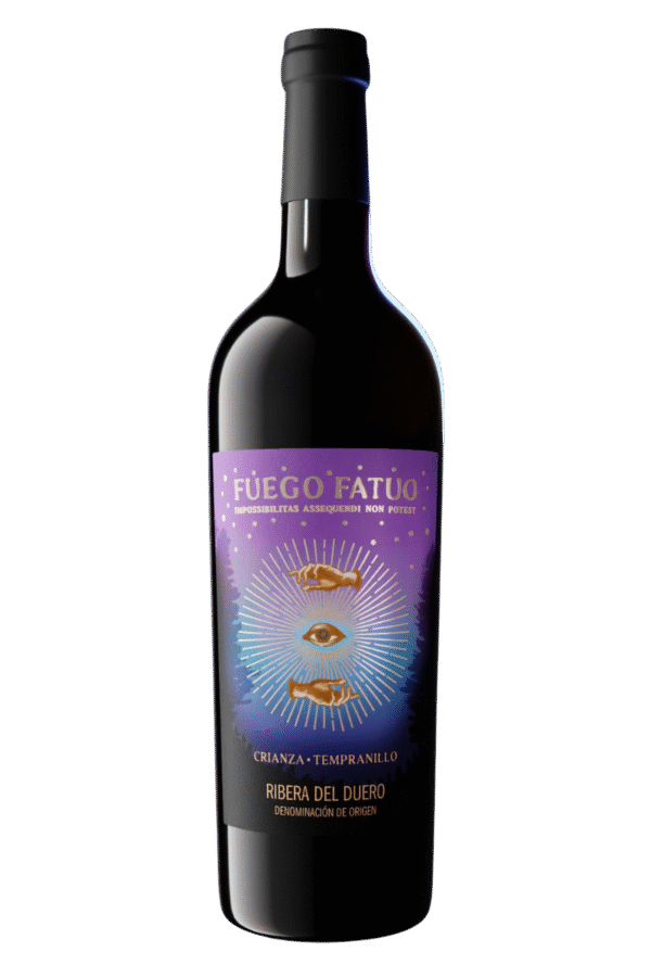 vino fuego fatuo crianza